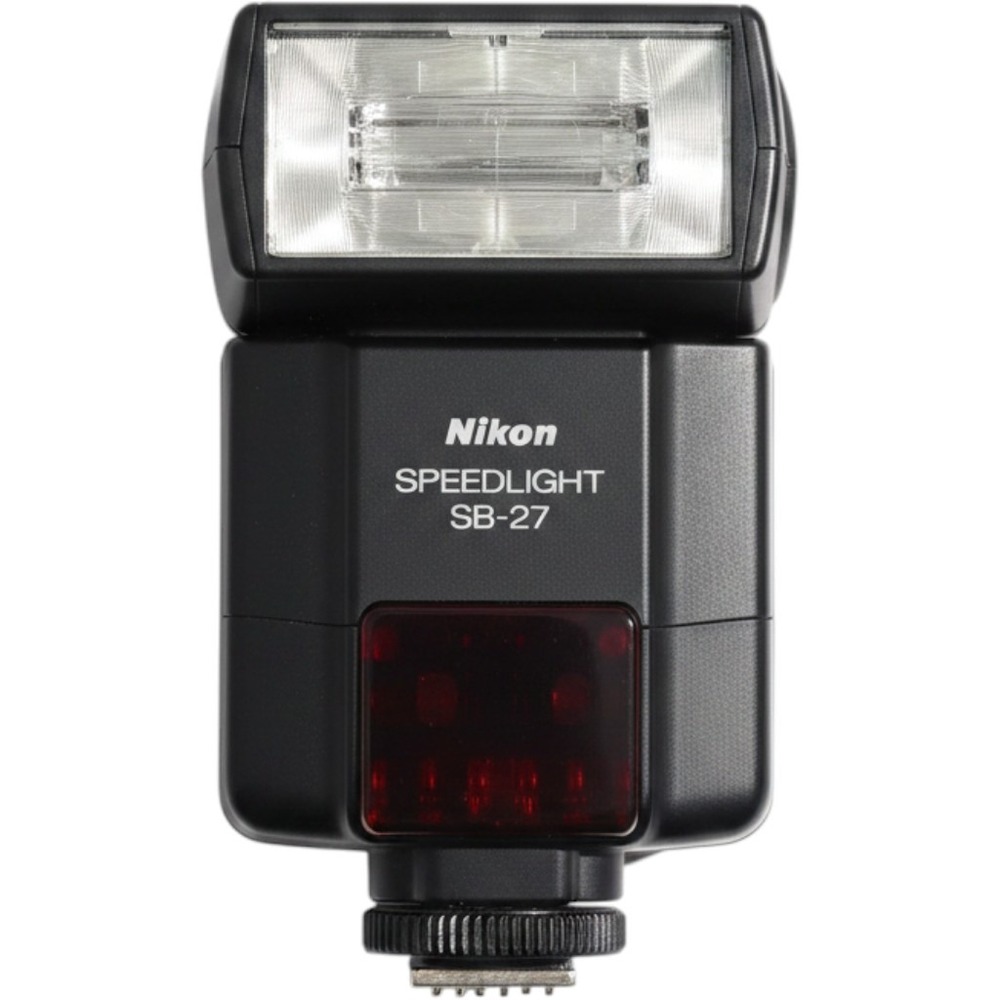 Nikon Speedlight SB-27 Autofocus Shoe Mount Flash Made in Japan Black